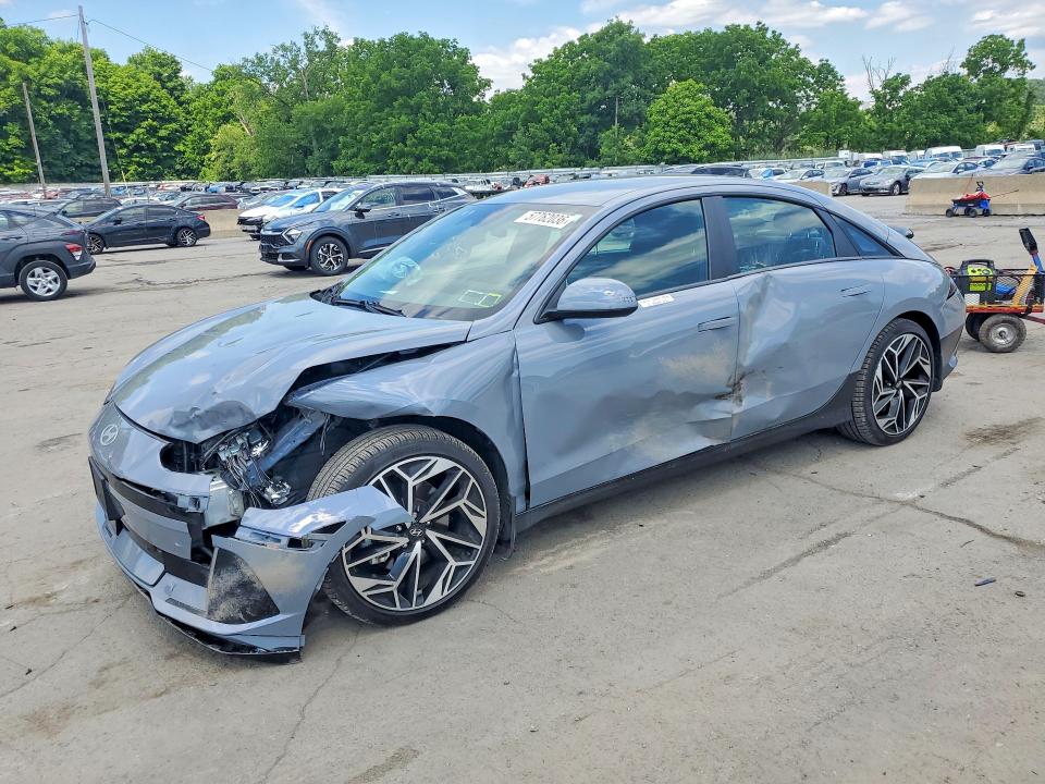HYUNDAI IONIQ 6 2024 с VIN KMHM34AC0RA078290 - Снимка от търг