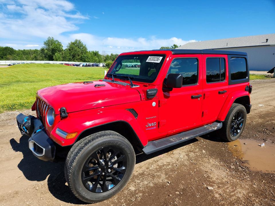 2022 JEEP WRANGLER UNLIMITED - Търг №58300286