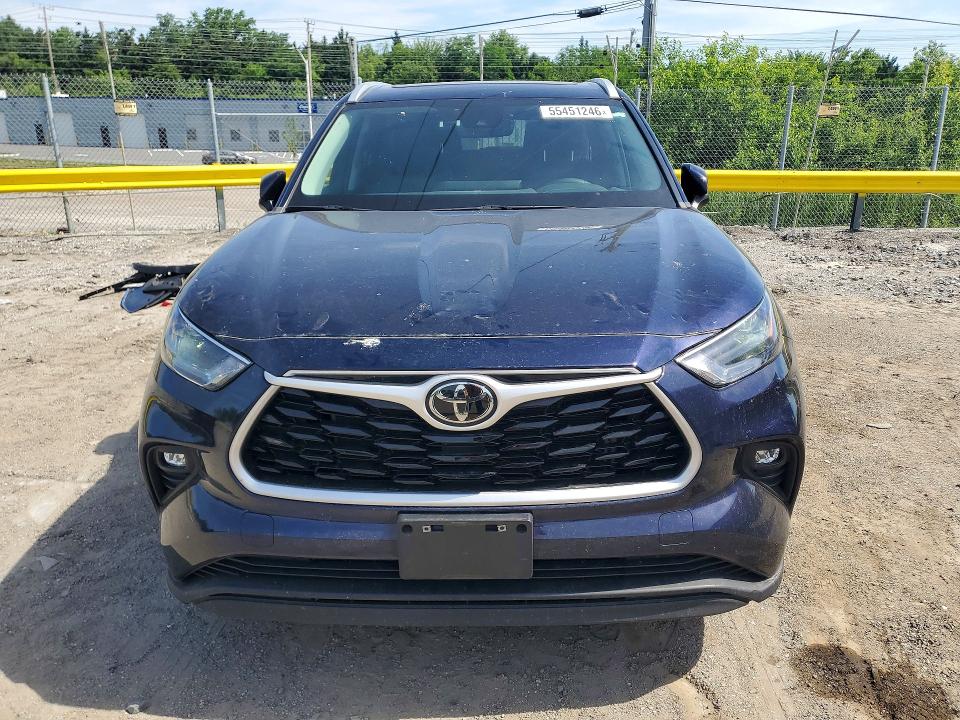 Photo 5 from auction – 2023 TOYOTA HIGHLANDER with VIN 5TDKDRAH4PS019194