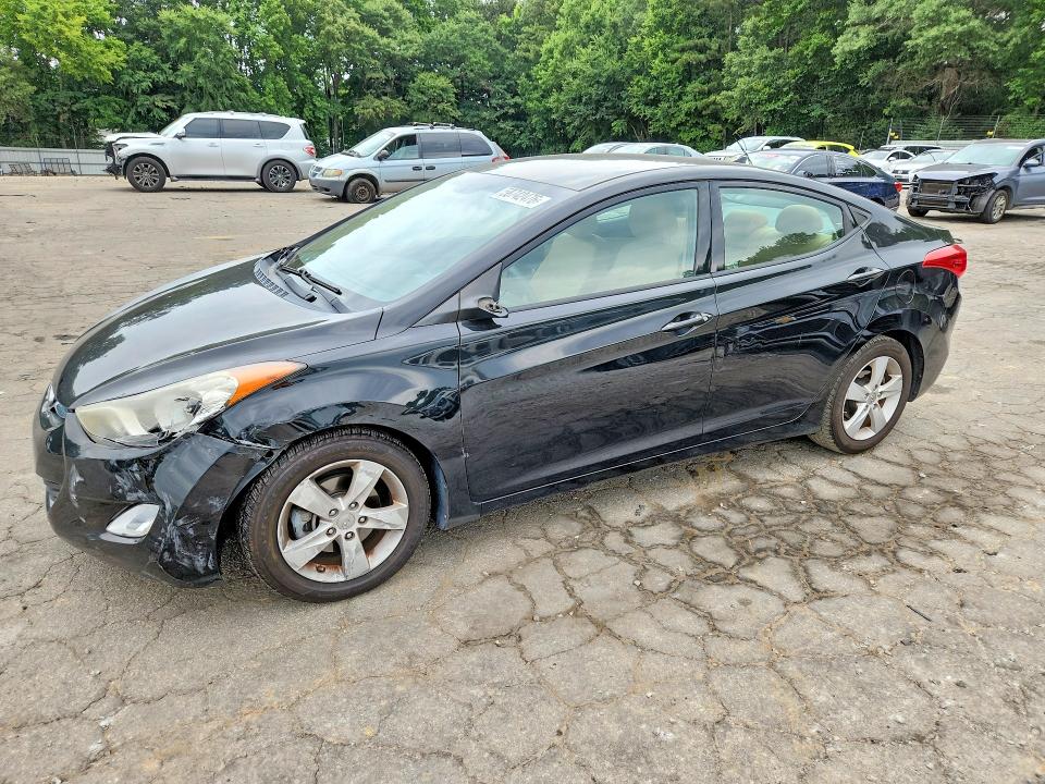 HYUNDAI ELANTRA 2013 with VIN 5NPDH4AE8DH454985 - Photo from auction