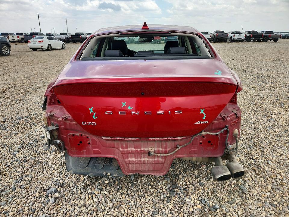 Photo 6 from auction – 2023 GENESIS G70 with VIN KMTG34TA9PU129652