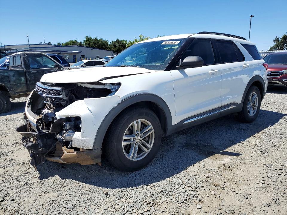 FORD EXPLORER 2020 with VIN 1FMSK8DH5LGA41135 - Photo from auction