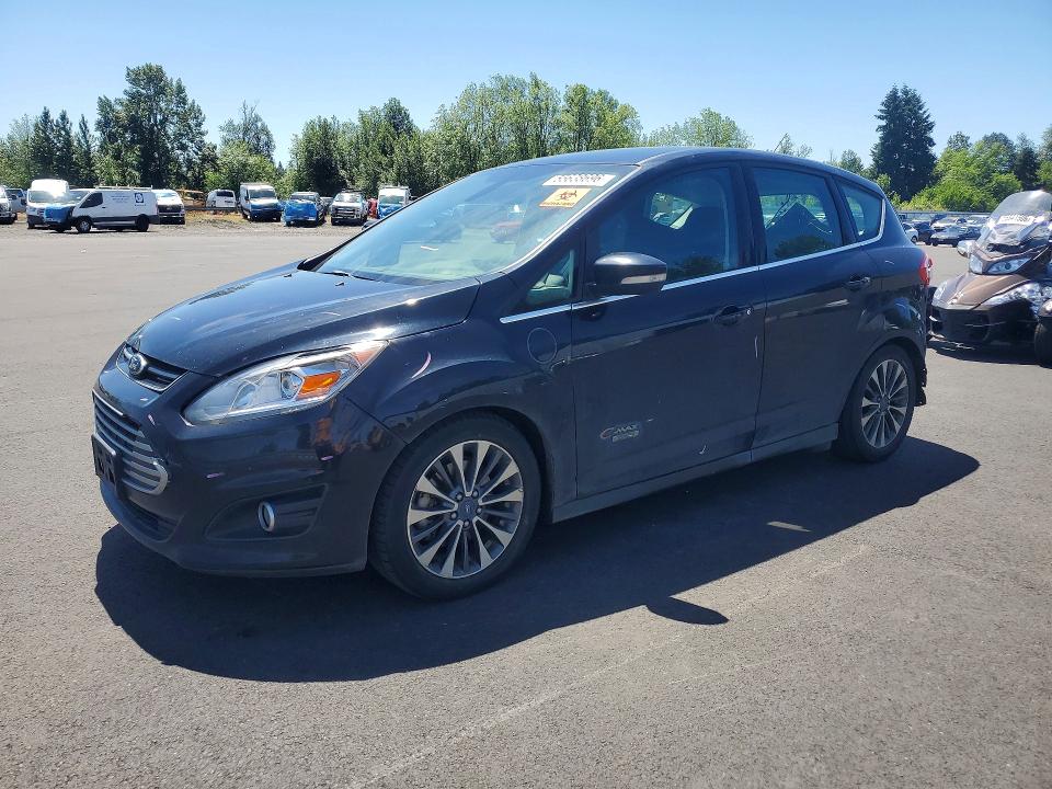 FORD C-MAX 2017 with VIN 1FADP5FUXHL106136 - Photo from auction