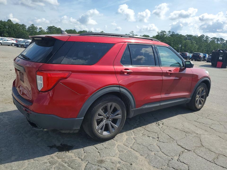Photo 3 from auction – 2021 FORD EXPLORER with VIN 1FMSK7DH2MGB61051