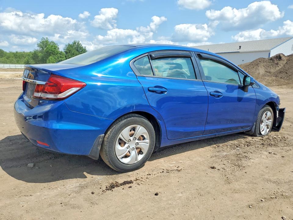 Photo 3 from auction – 2013 HONDA CIVIC with VIN 19XFB2F53DE065795
