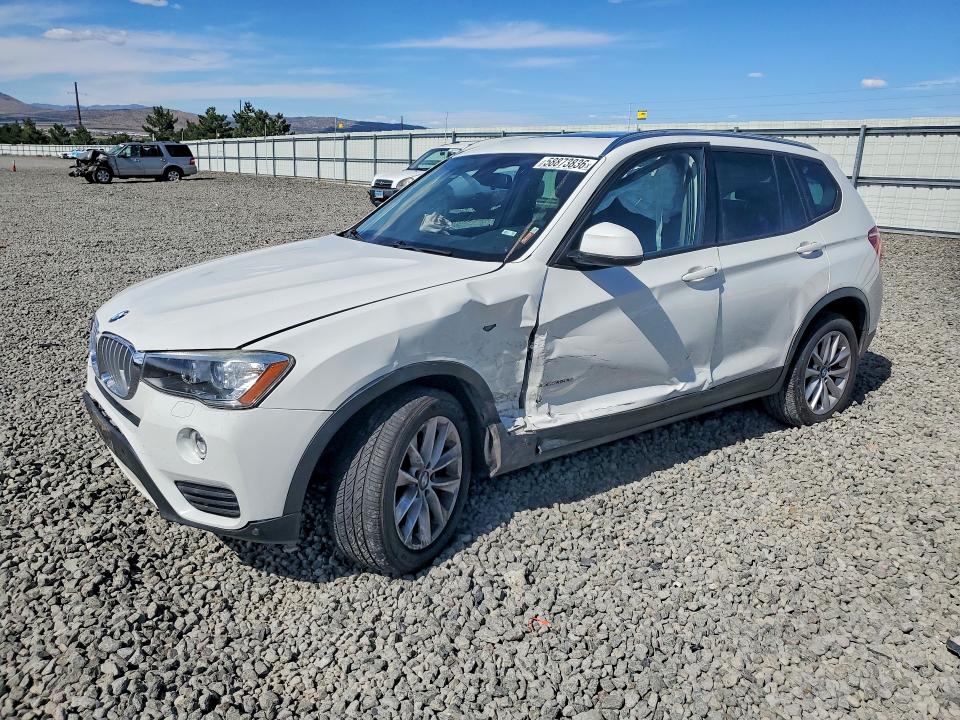 BMW X3 2017 with VIN 5UXWX9C35H0W68242 - Photo from auction