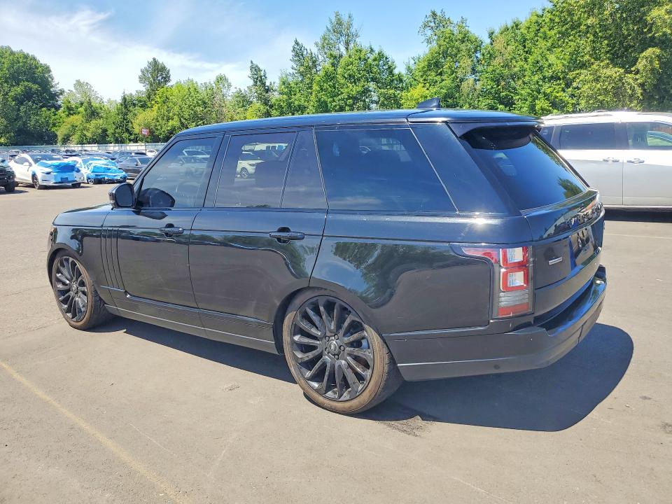 Photo 2 from auction – 2017 LAND ROVER RANGE ROVER with VIN SALGS2FE9HA330077