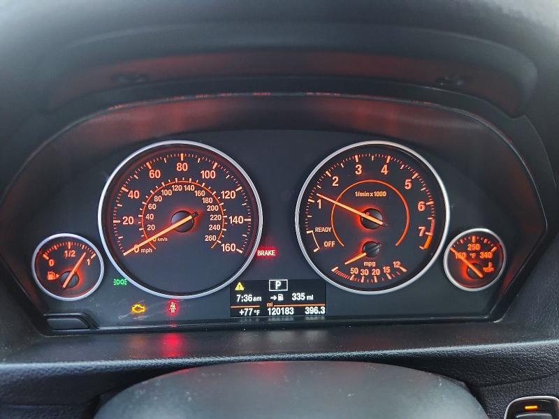 Photo 9 from auction – 2015 BMW 328 with VIN WBA3C1G51FNR50212