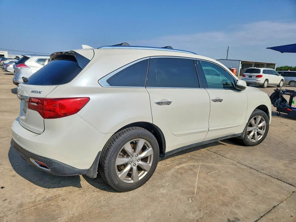 Photo 3 from auction – 2014 ACURA MDX with VIN 5FRYD3H85EB007729