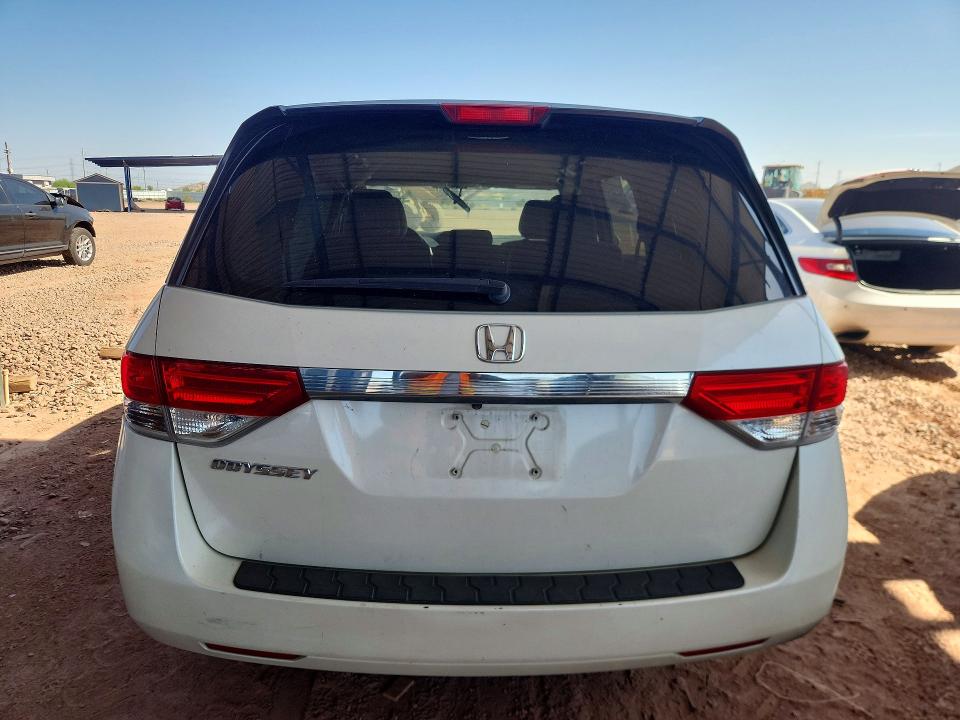 Photo 6 from auction – 2015 HONDA ODYSSEY with VIN 5FNRL5H45FB012965