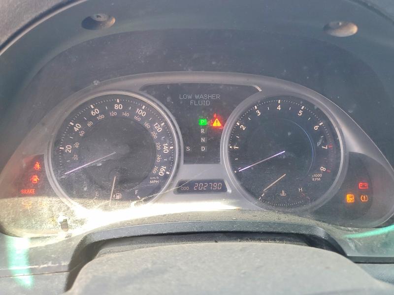 Photo 9 from auction – 2008 LEXUS IS with VIN JTHCK262985018781