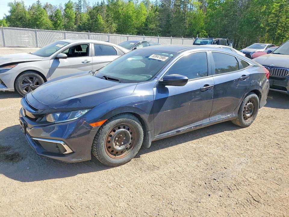 HONDA CIVIC 2019 with VIN 2HGFC2F75KH043556 - Photo from auction