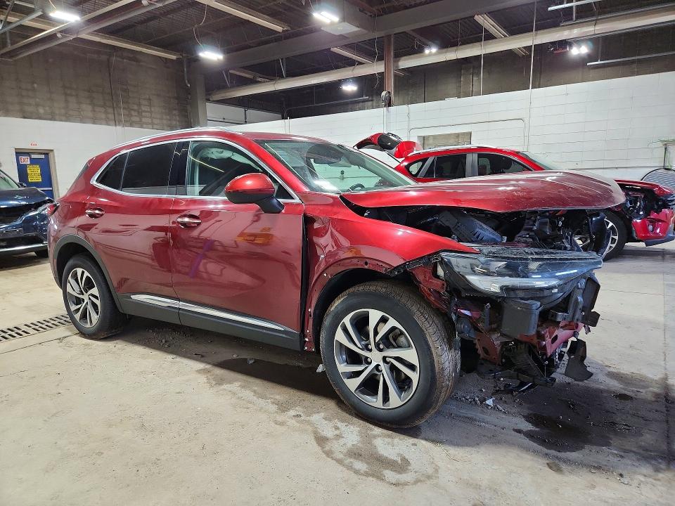 Photo 4 from auction – 2021 BUICK ENVISION with VIN LRBFZPR40MD100580