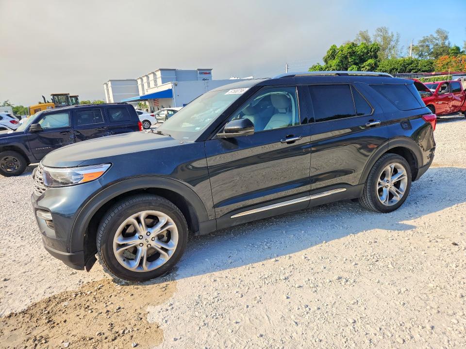 FORD EXPLORER 2022 with VIN 1FMSK7FH2NGA55858 - Photo from auction