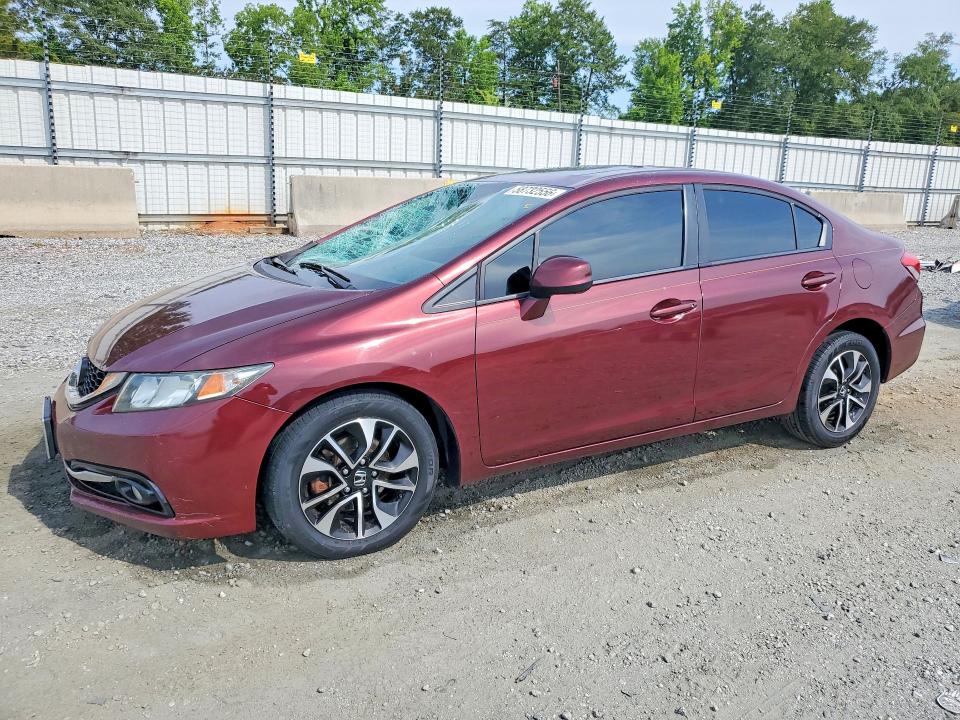 HONDA CIVIC 2013 with VIN 19XFB2F9XDE058278 - Photo from auction