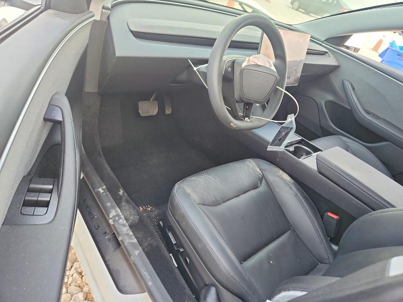 Photo 8 from auction – 2025 TESLA MODEL 3 with VIN 5YJ3E1EA4SF064567