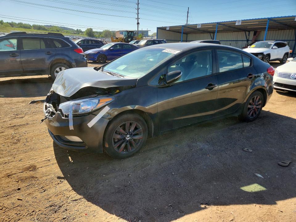 KIA FORTE 2014 with VIN KNAFX4A65E5240149 - Photo from auction