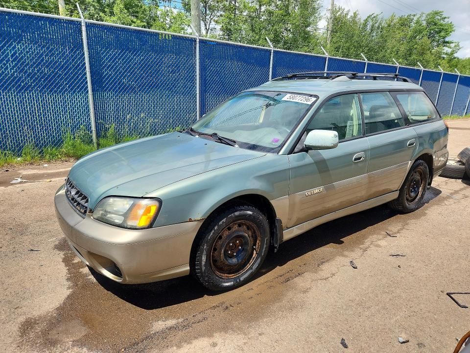 SUBARU LEGACY 2003 with VIN 4S3BH895437650668 - Photo from auction