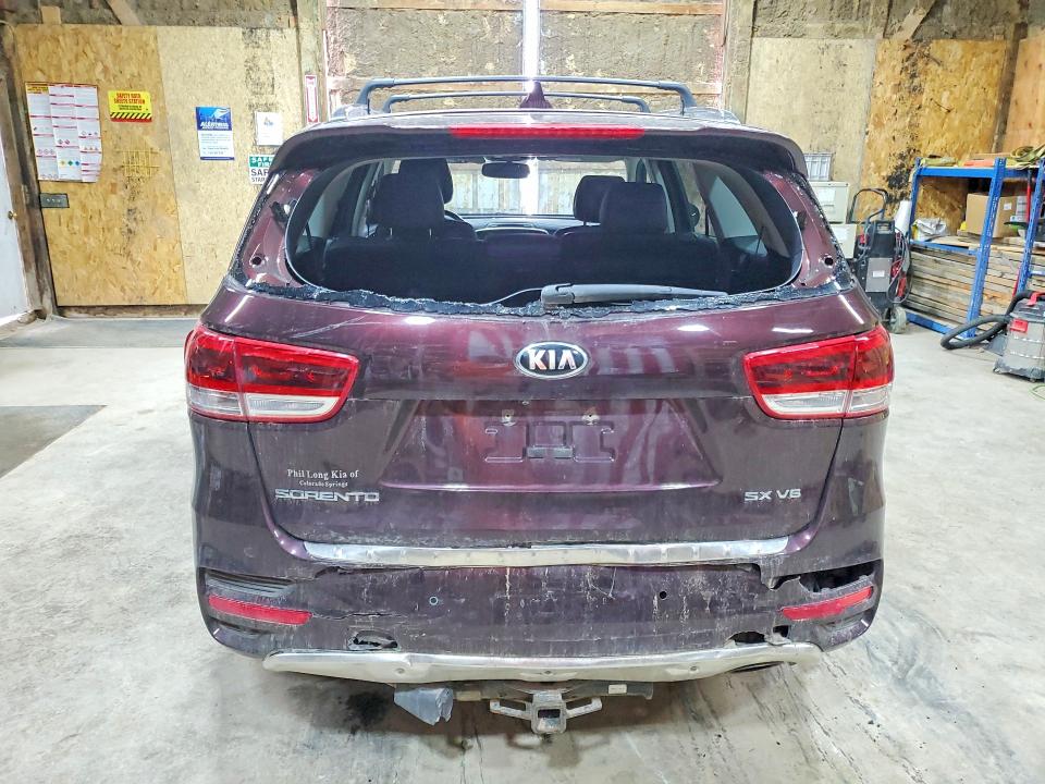 Photo 6 from auction – 2016 KIA SORENTO with VIN 5XYPKDA57GG073347