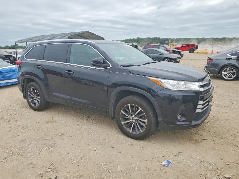 Photo 4 from auction – 2018 TOYOTA HIGHLANDER with VIN 5TDJZRFH8JS542456