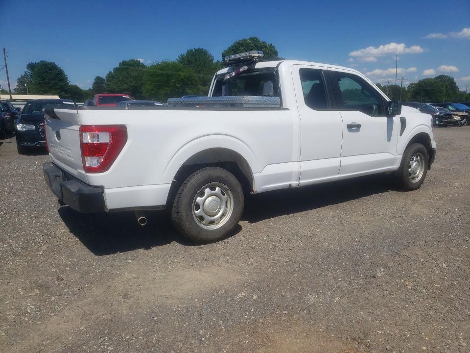 Photo 3 from auction – 2022 FORD F150 with VIN 1FTEX1CB0NKD57677