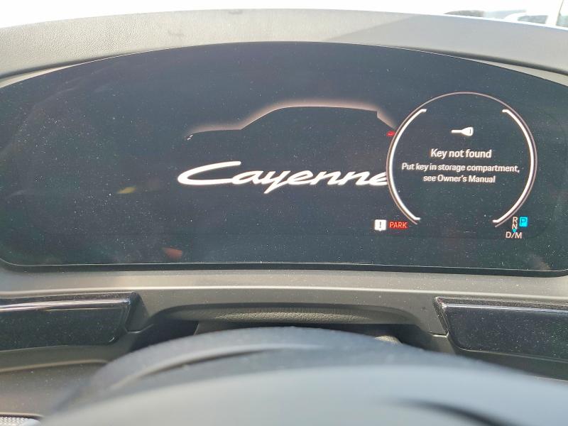 Photo 9 from auction – 2024 PORSCHE CAYENNE with VIN WP1AA2AY6RDA05256