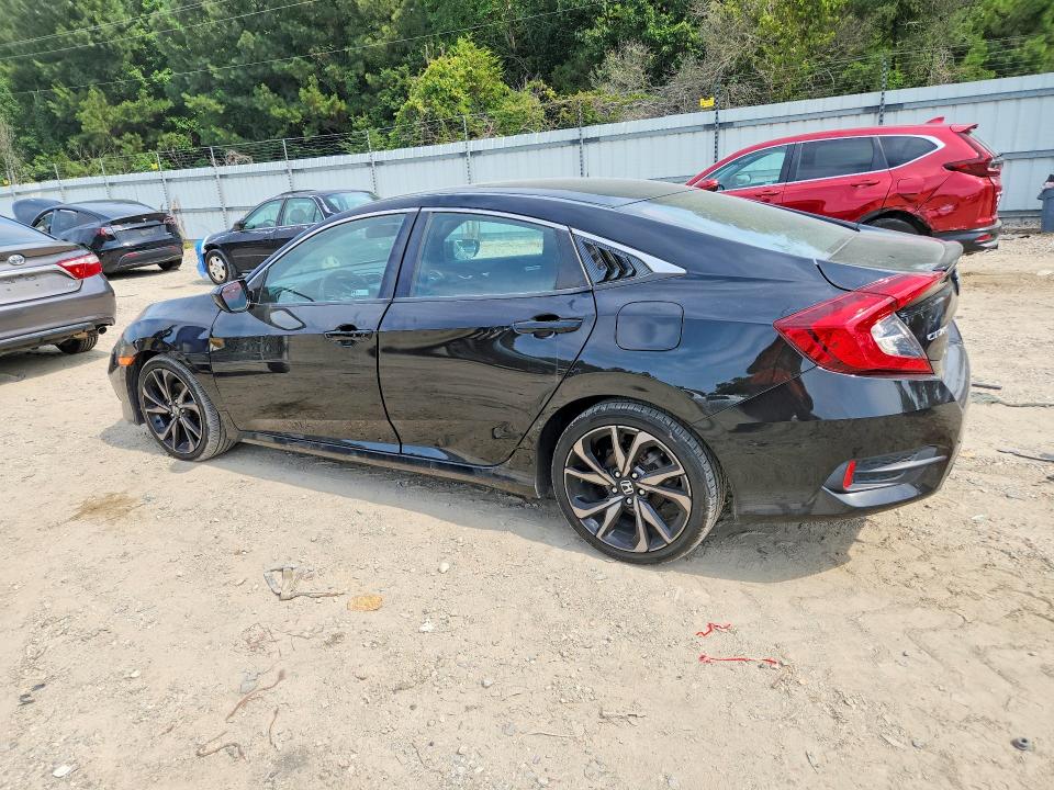 Photo 2 from auction – 2019 HONDA CIVIC with VIN 2HGFC2F88KH604504