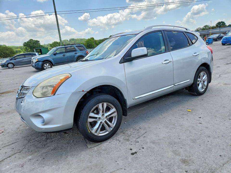 NISSAN ROGUE 2013 with VIN JN8AS5MV1DW127526 - Photo from auction