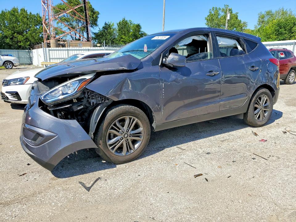 HYUNDAI TUCSON 2014 with VIN KM8JTCAF0EU940763 - Photo from auction