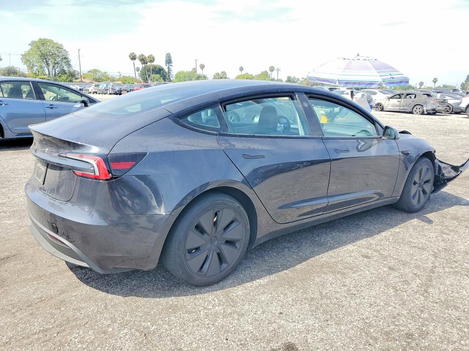 Photo 3 from auction – 2024 TESLA MODEL 3 with VIN 5YJ3E1EA6RF724277