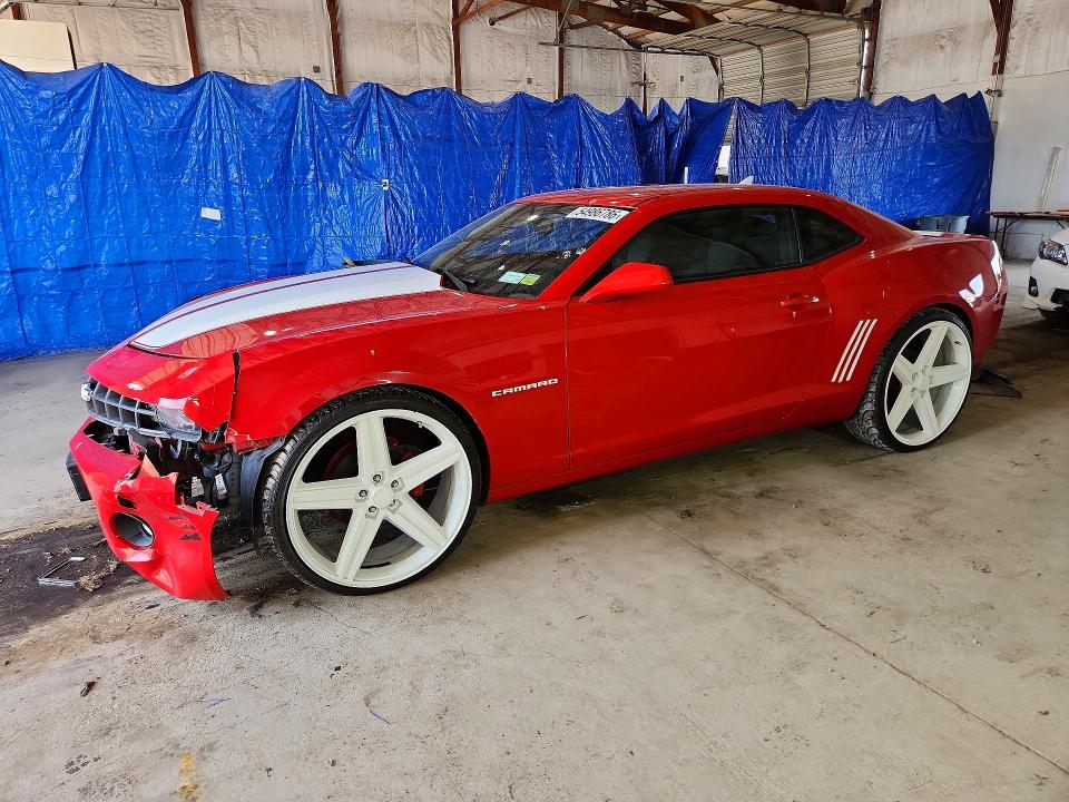 CHEVROLET CAMARO 2012 with VIN 2G1FE1E31C9151775 - Photo from auction