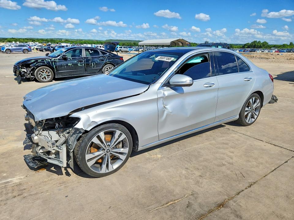 MERCEDES-BENZ C 2015 with VIN 55SWF4JB9FU080696 - Photo from auction