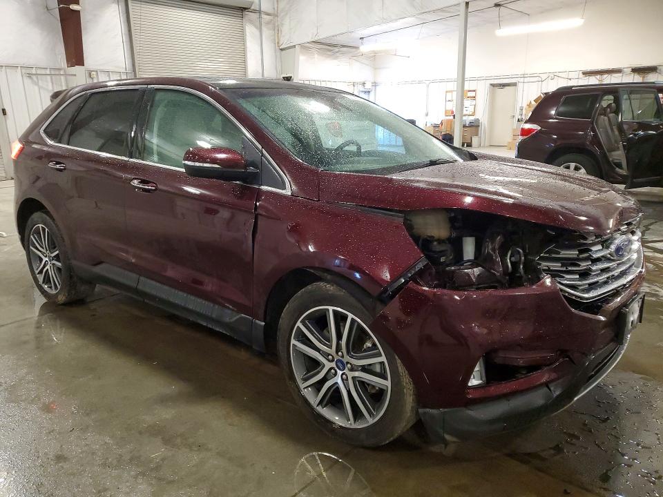 Photo 4 from auction – 2019 FORD EDGE with VIN 2FMPK4K97KBB32505