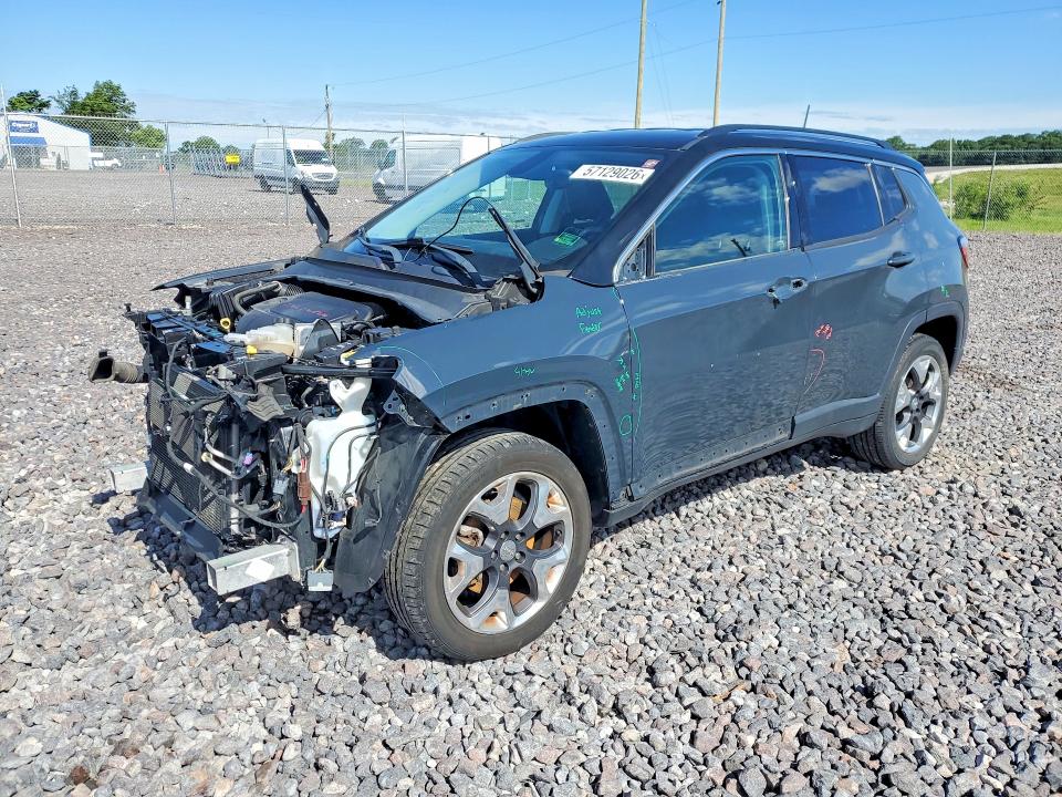 JEEP COMPASS 2018 with VIN 3C4NJDCB1JT354900 - Photo from auction