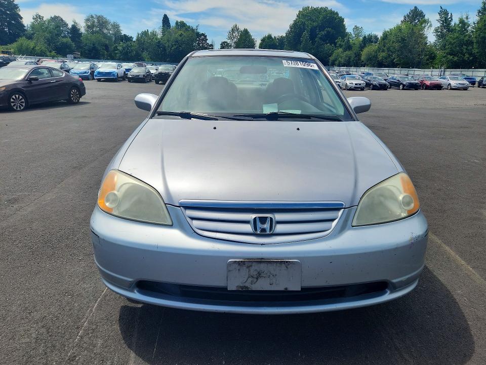 Photo 5 from auction – 2002 HONDA CIVIC with VIN 1HGES25732L036477