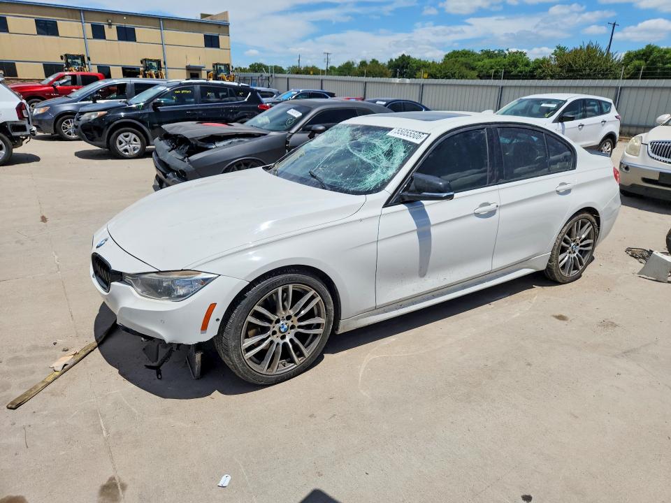 BMW 335 2013 with VIN WBA3A9C50DF475749 - Photo from auction
