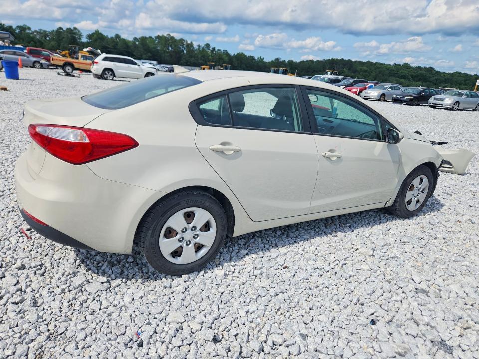 Photo 3 from auction – 2015 KIA FORTE with VIN KNAFK4A68F5334655