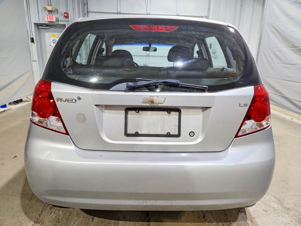 Photo 6 from auction – 2007 CHEVROLET AVEO with VIN KL1TD66677B727139