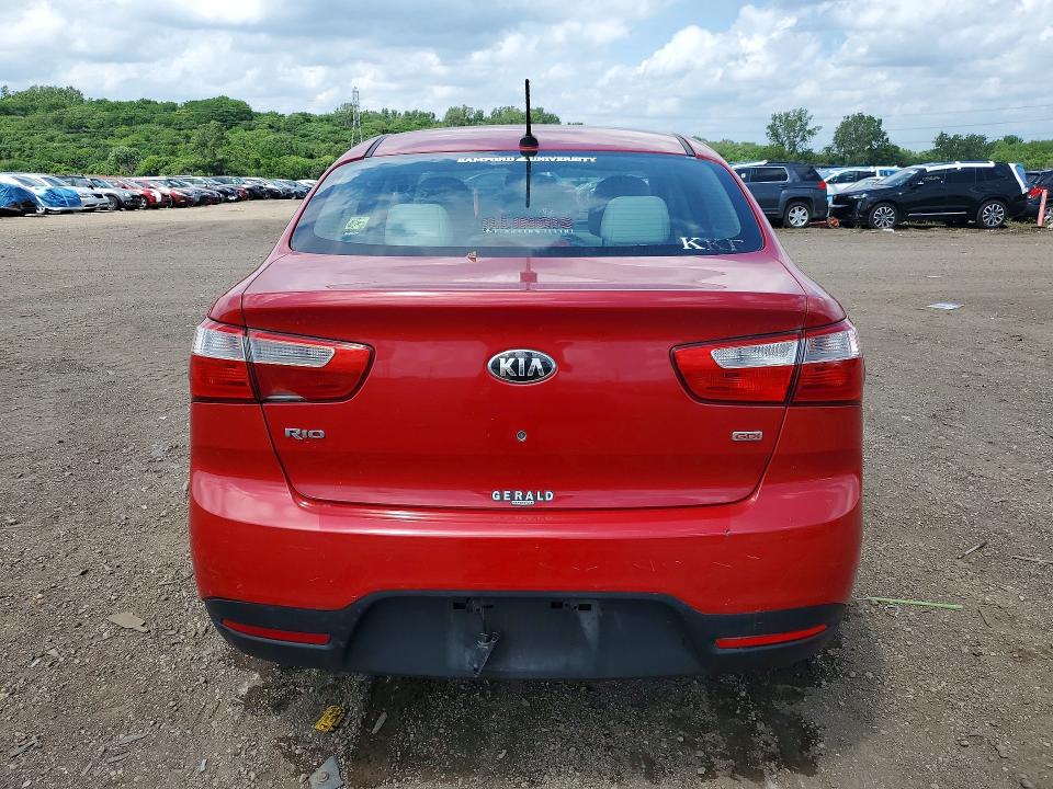 Фото 6 с аукциона – 2013 KIA RIO с VIN KNADM4A38D6153599
