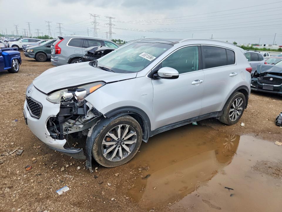 KIA SPORTAGE 2017 with VIN KNDPNCAC1H7271324 - Photo from auction