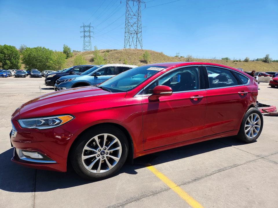FORD FUSION 2017 مع رقم تعريف المركبة 3FA6P0HD0HR310177 - صورة من المزاد