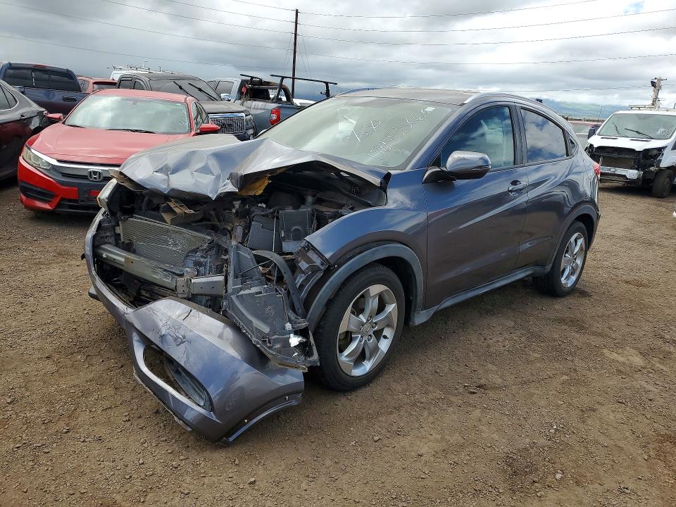 HONDA HR-V 2017 with VIN 3CZRU5H7XHM719835 - Photo from auction