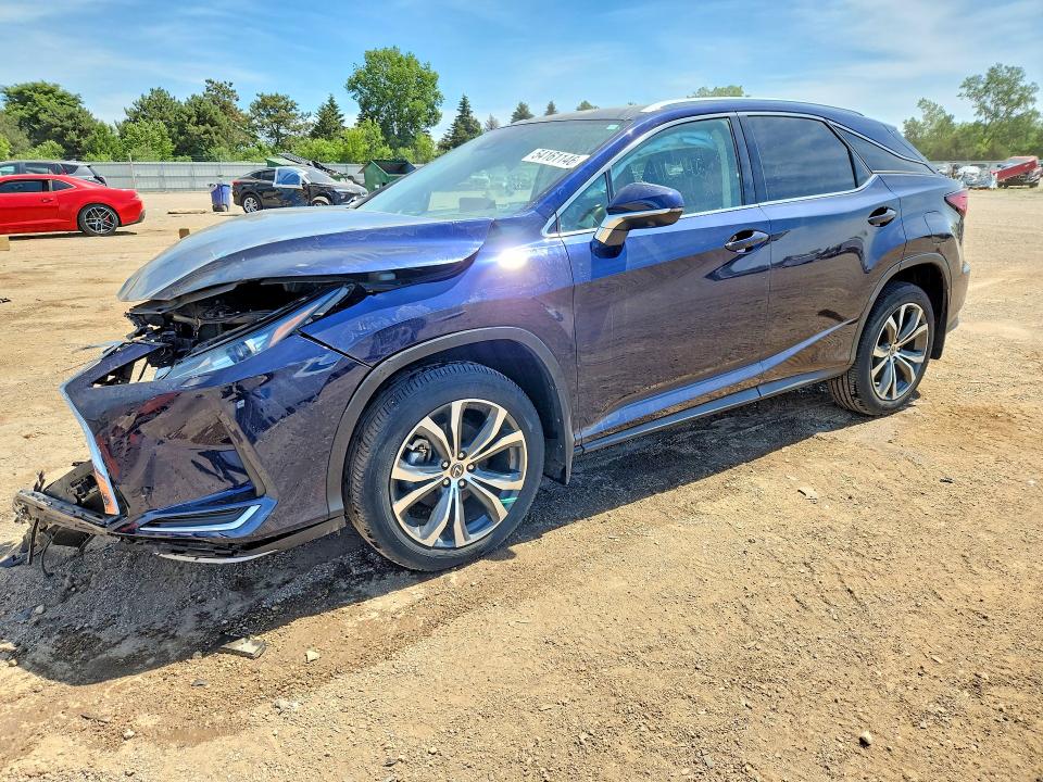 LEXUS RX 2022 with VIN 2T2HZMDA0NC320978 - Photo from auction