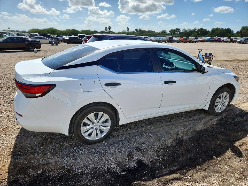 Photo 3 from auction – 2025 NISSAN SENTRA with VIN 3N1AB8BV3SY289344