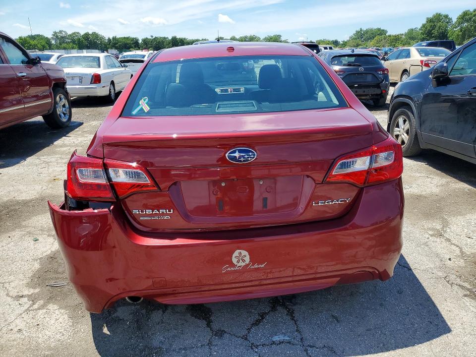 Photo 6 from auction – 2015 SUBARU LEGACY with VIN 4S3BNBN66F3051772