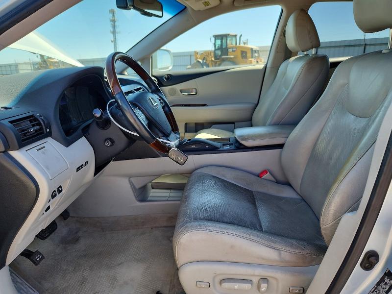 Photo 7 from auction – 2010 LEXUS RX with VIN JTJZK1BA0A2000791