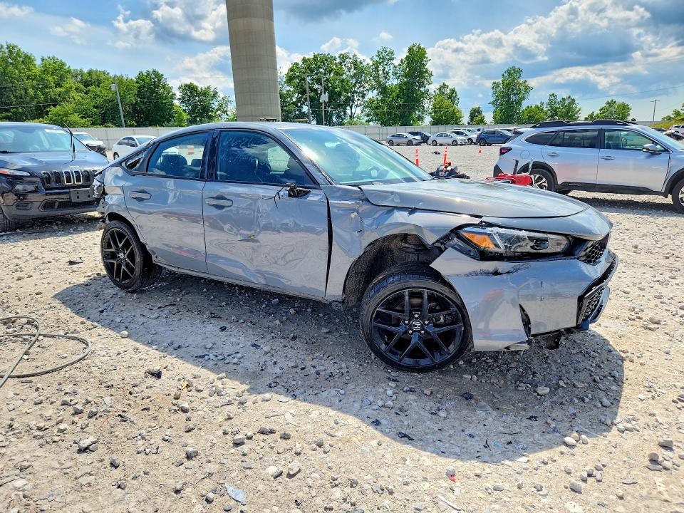 Photo 4 from auction – 2025 HONDA CIVIC with VIN 19XFL2H89SE022337