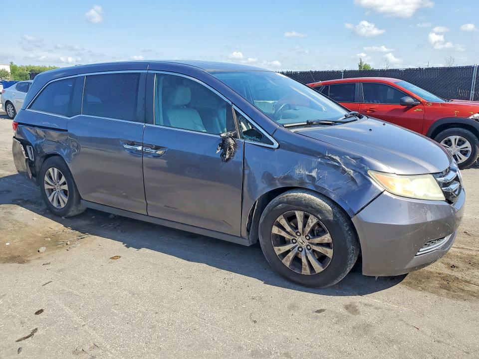 Photo 4 from auction – 2016 HONDA ODYSSEY with VIN 5FNRL5H60GB027795