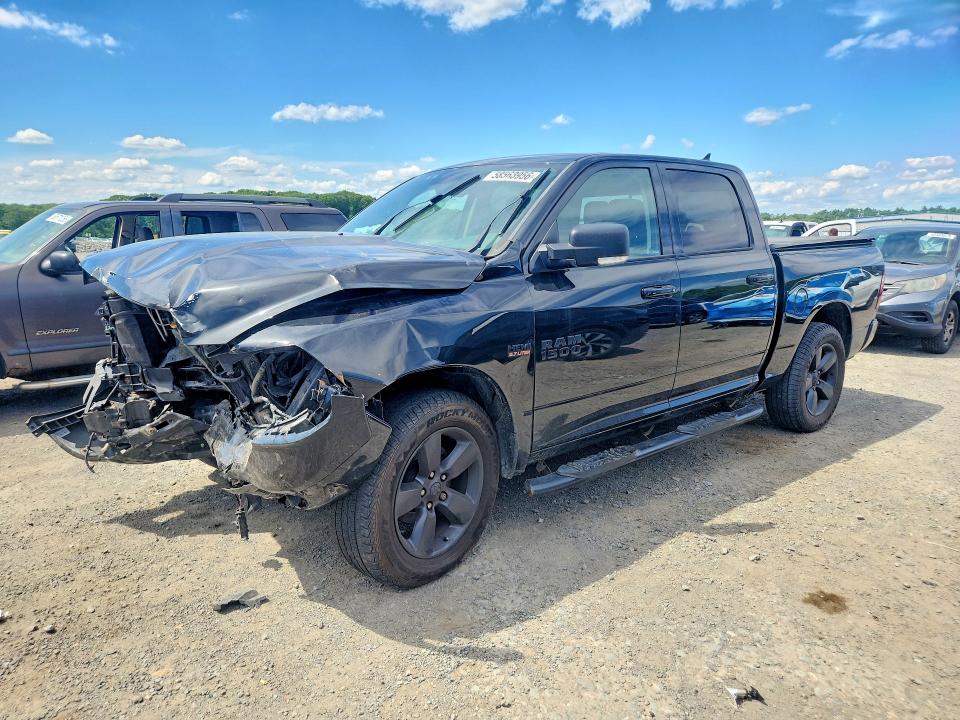 RAM 1500 2018 with VIN 1C6RR7LT9JS130139 - Photo from auction