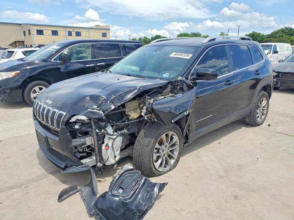 JEEP CHEROKEE 2019 with VIN 1C4PJLLB7KD151536 - Photo from auction